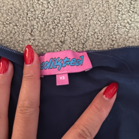 edikted navy long sleeve - Picture 2 of 2